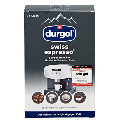 Artikelbild 2 für durgol swiss espresso DED18 Entkalker 2x 125 ml, Artikelnummer 446773
