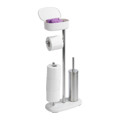 Artikelbild 13 für WENKO WC-Garnitur Rivazza weiß Metall, Artikelnummer 814232