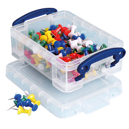 Artikelbild 5 für Really Useful Box Aufbewahrungsbox 0,2 l transparent 12,0 x 8,5 x 4,5 cm, Artikelnummer 253765