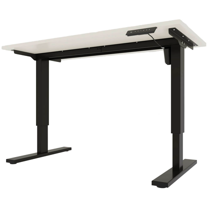 Artikelbild 5 für BISLEY E-StarterTech elektrisch höhenverstellbarer Schreibtisch weiß rechteckig, T-Fuß-Gestell schwarz 140,0 x 60,0 cm, Artikelnummer 412979
