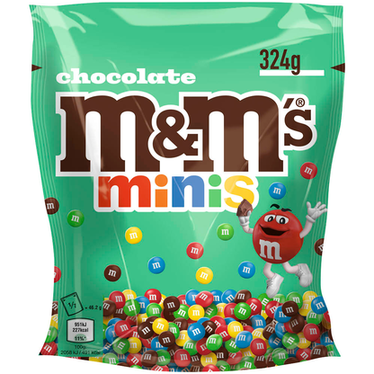 Artikelbild 22 für m&m's Mini Chocolate Schokobonbons 324,0 g, Artikelnummer 523827