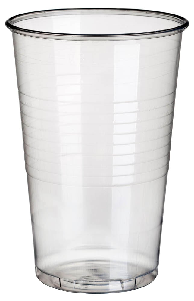 Plastikbecher, Einwegbecher, Ausschank- Trinkbecher 0,3 l mit Deckel Plastikbecher, Einwegbecher, Ausschank- Trinkbecher 0,3 l mit Deckel