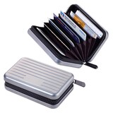 Artikelbild 1 für TROIKA® Kreditkartenetui KARTENKOFFER grau 7,0 x 10,5 cm, 1 St., Artikelnummer 665959