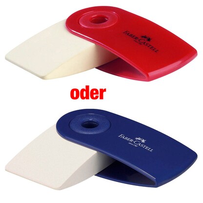 Artikelbild für FABER-CASTELL Radiergummi SLEEVE-MINI weiß, 1 St., Artikelnummer 927905