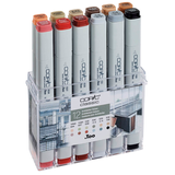 Artikelbild 1 für COPIC® Classic Layoutmarker-Set farbsortiert 1,0 + 6,0 mm, 12 St., Artikelnummer 717076