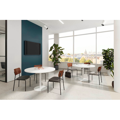 Artikelbild 6 für 2 meet powered by PAPERFLOW Besucherstühle LISA CHLISAX2.01.11.36 anthrazit, nussbaum Stoff, Artikelnummer 590608