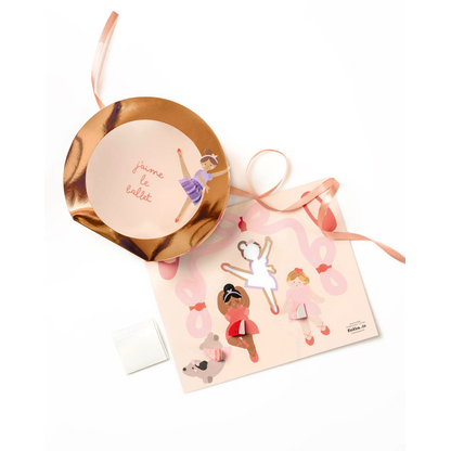 Artikelbild 3 für folia Bastelset Tiny Dancers mehrfarbig, Artikelnummer 719399