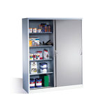 Artikelbild 1 für CP Metallschrank 2159-00 S10096 lichtgrau 160,0 x 50,0 x 195,0 cm, aufgebaut, Artikelnummer 151220