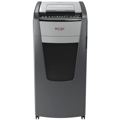 Artikelbild 10 für AKTION: Rexel Optimum AutoFeed+ 750M Aktenvernichter mit Partikelschnitt P-5, 2 x 15 mm, bis 750 Blatt, schwarz mit 200 Euro CashBack, Artikelnummer 429823