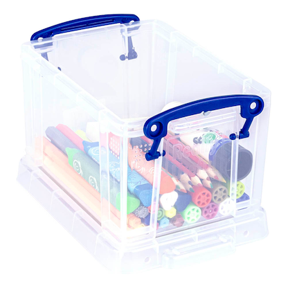 Artikelbild 3 für Really Useful Box Aufbewahrungsbox 1,6 l transparent 19,5 x 13,5 x 11,0 cm, Artikelnummer 253815