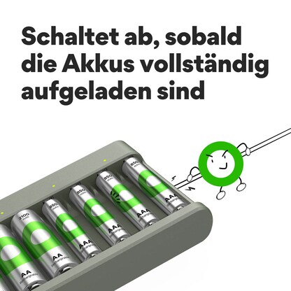 Artikelbild 10 für GP Basic E821U 8-Port USB-Akku-Ladegerät inkl. Akkus, Artikelnummer 255297