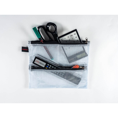 Artikelbild 9 für FolderSys Reißverschlussbeutel transparent/schwarz 0,15 mm, 1 St., Artikelnummer 357343