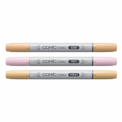 Artikelbild 2 für COPIC® Ciao Sunset Palette Layoutmarker-Set farbsortiert 1,0 + 6,0 mm, 3 St., Artikelnummer 361471