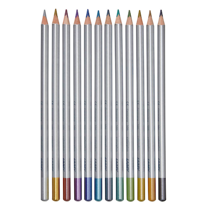 Artikelbild 2 für LAMY colorplus metallic Buntstifte farbsortiert, 12 St., Artikelnummer 350534