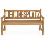 Artikelbild 1 für Garden Pleasure Gartenbank LIEBLINGSPLATZ 940293 natur Holz 150,0 cm, Artikelnummer 544579