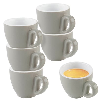 Artikelbild 7 für 6 APS Espressotassen Snug grau 0,08 l, Artikelnummer 645749