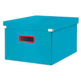 Artikelbild 1 für AKTION: LEITZ Click & Store Cosy Aufbewahrungsbox 18,5 l blau 28,1 x 37,0 x 20,0 cm mit Prämie nach Registrierung, Artikelnummer 652384