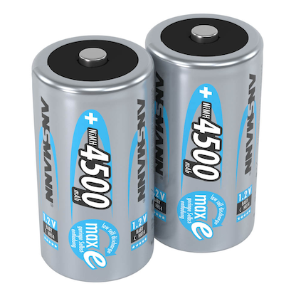 Artikelbild 2 für 2 ANSMANN Akkus Baby C 4.500 mAh, Artikelnummer 383802
