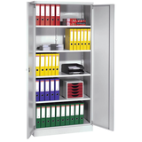 Artikelbild 1 für AKTION: Gürkan Stahlschrank 100064 lichtgrau 92,0 x 42,0 x 195,0 cm, zerlegt, Artikelnummer 118253