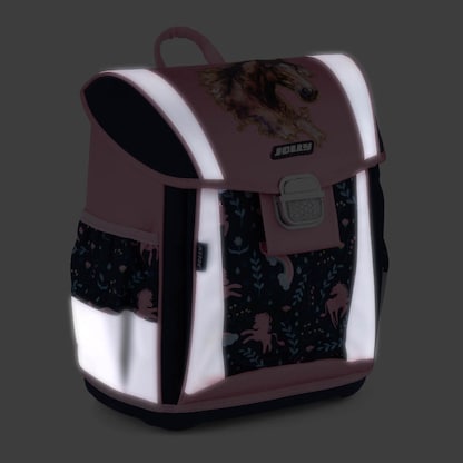 Artikelbild 3 für JOLLY Schulranzen-Set Classic Best Friends Forever Kunstfaser rosa/blau, Artikelnummer 301048