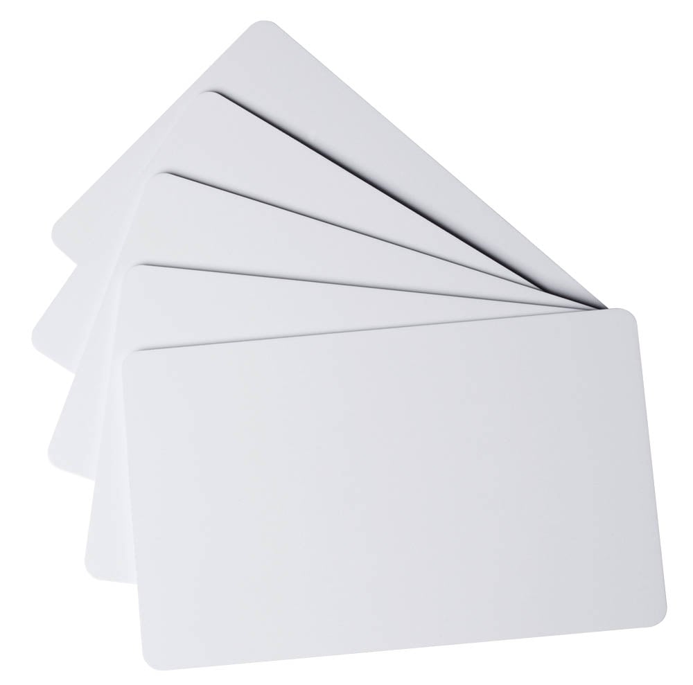 DURABLE DURACARD dünn Blanko-Plastikkarten weiß, 100 St. | office discount