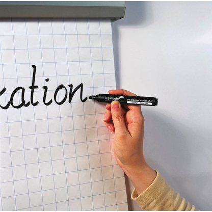 Artikelbild 2 für Legamaster TZ 41 Flipchart-Marker schwarz 2,0 - 5,0 mm, 10 St., Artikelnummer 726307