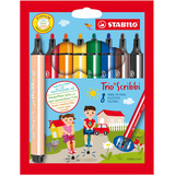 Artikelbild 1 für STABILO Trio® Scribbi Filzstifte farbsortiert, 8 St., Artikelnummer 603600