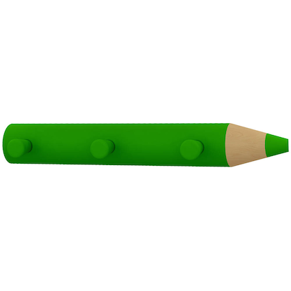 Artikelbild 21 für VCM my home Wandgarderobe Stifto 912507 grün Holz 3 Haken 37,0 x 5,0 cm, Artikelnummer 387383