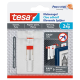 Artikelbild 1 für tesa Powerstripes Klebenägel für max. 2,0 kg 2,4 x 4,5 cm, 2 St., Artikelnummer 384071