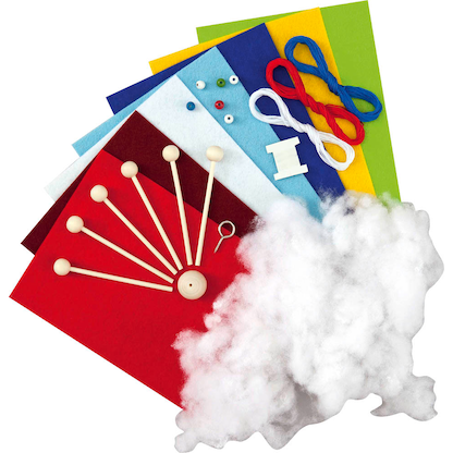 Artikelbild 2 für folia Mobile-Anhänger Eule mehrfarbig, Artikelnummer 287559