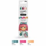 Artikelbild 1 für COPIC® Ciao Vibrant Palette Layoutmarker-Set farbsortiert 1,0 + 6,0 mm, 3 St., Artikelnummer 361499