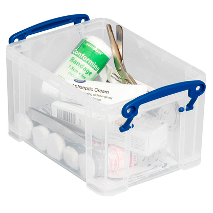 Artikelbild 5 für Really Useful Box Aufbewahrungsbox 1,6 l transparent 19,5 x 13,5 x 11,0 cm, Artikelnummer 253815