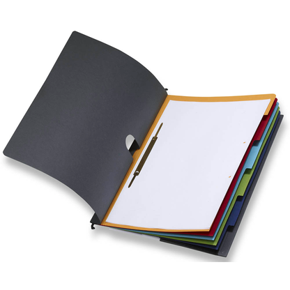 Artikelbild 6 für 3 ELBA Personalhefter chic ULTIMATE Karton anthrazit 5 x kaufmännische Heftung, Artikelnummer 313637