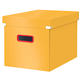 Artikelbild 1 für AKTION: LEITZ Click & Store Cosy Aufbewahrungsbox 32,5 l gelb 32,0 x 36,0 x 31,0 cm mit Prämie nach Registrierung, Artikelnummer 652341