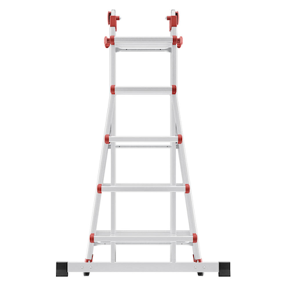 Artikelbild 7 für Hailo Gelenkleiter M80 silber 4x 5 Sprossen, H: 141,0 cm, Artikelnummer 729154