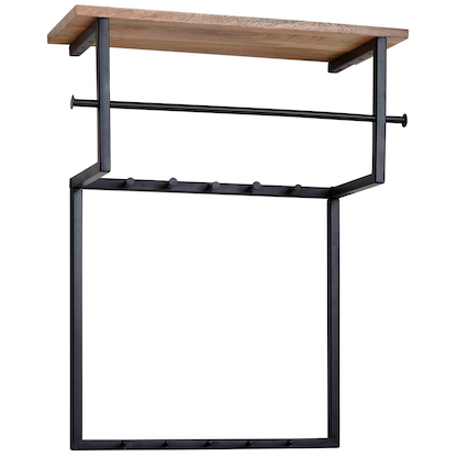 Artikelbild 13 für WOHNLING Wandgarderobe WL6.452 braun Holz 10 Haken 60,0 x 76,0 cm, Artikelnummer 908907