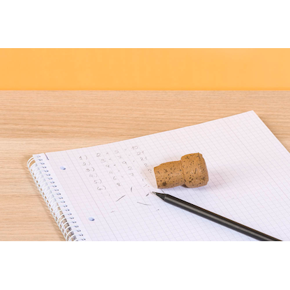 Artikelbild 2 für BRUNNEN Radiergummi Korken braun, 1 St., Artikelnummer 926720