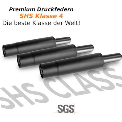 Artikelbild 9 für LMG Bürostuhl, SM6F-BH Stoff schwarz, Gestell schwarz, Artikelnummer 271678