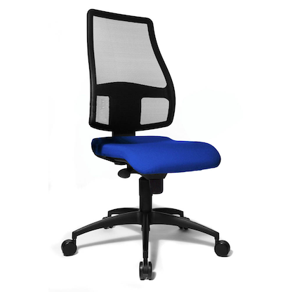 Artikelbild für Topstar Bürostuhl Syncro Net, SN100 T38 Stoff blau, Gestell schwarz, Artikelnummer 612402