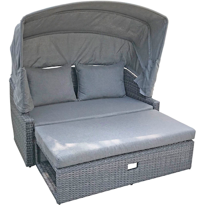 Artikelbild 7 für Garden Pleasure Loungesofa CARLO hellgrau, dunkelgrau Kunststoff, Metall, 6-teilig, Artikelnummer 134934