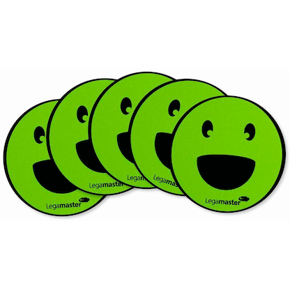 Artikelbild 3 für Legamaster Agile Smiley gemischt Magnete Motiv, Kunststoff Ø 5,0 cm, 6 St., Artikelnummer 156394