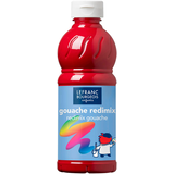 Artikelbild 1 für LEFRANC BOURGEOIS Gouache Liquide Redimix Temperafarbe rot 500,0 ml, Artikelnummer 202137