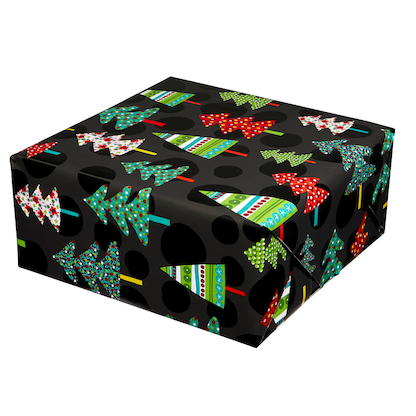 Artikelbild 5 für JUNG SCHÖNER VERPACKEN Geschenkpapier Montana Tannenbäume mehrfarbig, 20,0 m, Artikelnummer 726564