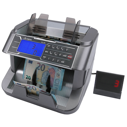 Artikelbild 4 für OLYMPIA Banknotenzähler NC 455, Artikelnummer 397412