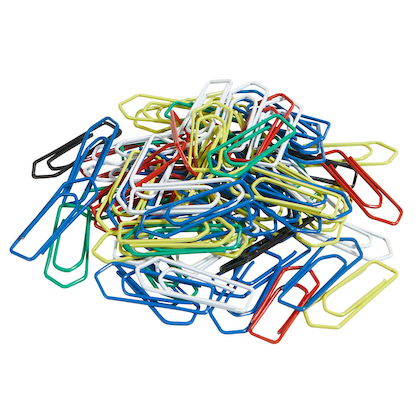 Artikelbild 7 für office discount Büroklammern farbsortiert lackiert, 1.000 St., Artikelnummer 620526