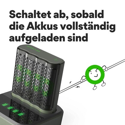 Artikelbild 5 für GP M452D 4-Port inkl. Dockingstation Akku-Schnellladegerät inkl. Akkus, Artikelnummer 255439