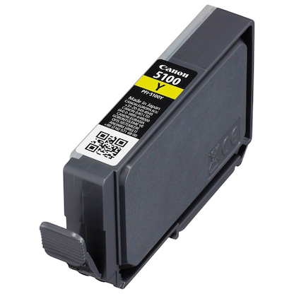 Artikelbild 2 für Canon PFI-5100 Y gelb Druckerpatrone, Artikelnummer 534943