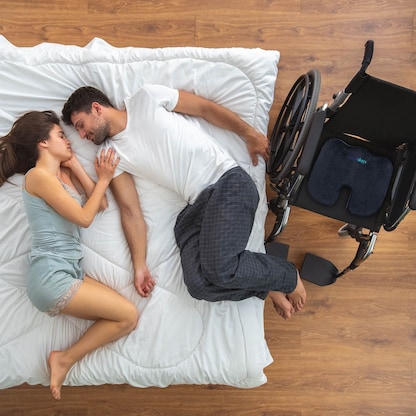 Artikelbild 3 für relaxdays Sitzkissen Orthopädisch schwarz, Artikelnummer 365951