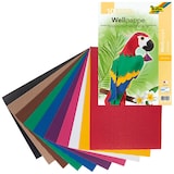 Artikelbild 1 für folia Bastelwellpappe E-Welle farbsortiert 1 Pack, Artikelnummer 375503