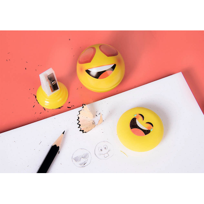 Artikelbild 5 für BRUNNEN Radiergummi Happy farbsortiert, 1 St., Artikelnummer 925723